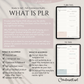 PLR ADHD Digital Planner | ADHD Planner Editable in Canva