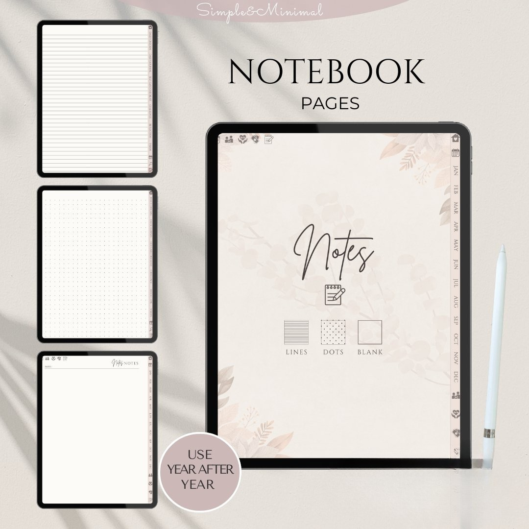 PLR ADHD Digital Planner | ADHD Planner Editable in Canva