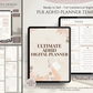 PLR ADHD Digital Planner | ADHD Planner Editable in Canva