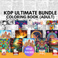 PLR 5000+ Coloring Book Adult, KDP Interior Bundle, pdf, png, Stress-Relief, Mandala, Pattern, Zentangle Colouring Pages, Resell Rights mrr